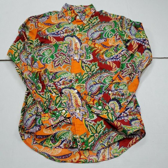 Polo Ralph Lauren Long Sleeve Button Down Dress Shirt Small Excellent Condition - Picture 1 of 8